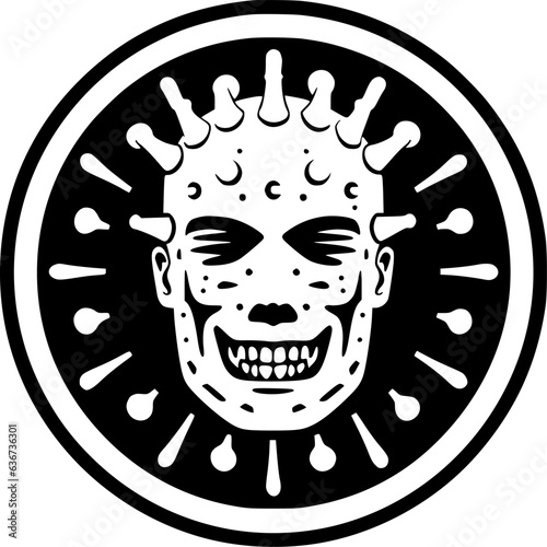 Horror | Minimalist and Simple Silhouette - Vector illustration