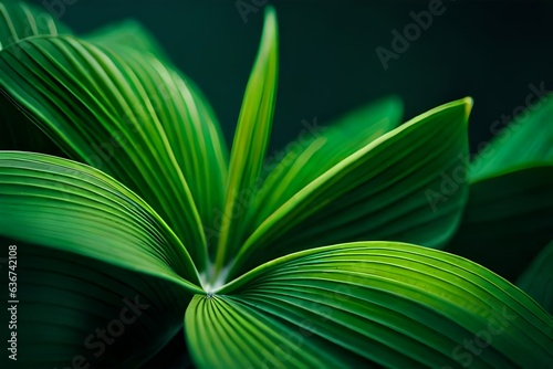 green leaf background