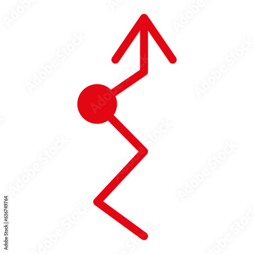Icon Arrow is an image that shows direction or orientation. This is very helpful in guiding users or making navigation easier on apps and websites.