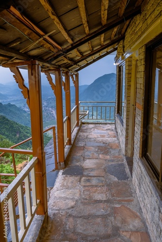 A resort on a mountain. © Mahmud Farooque/Wirestock Creators