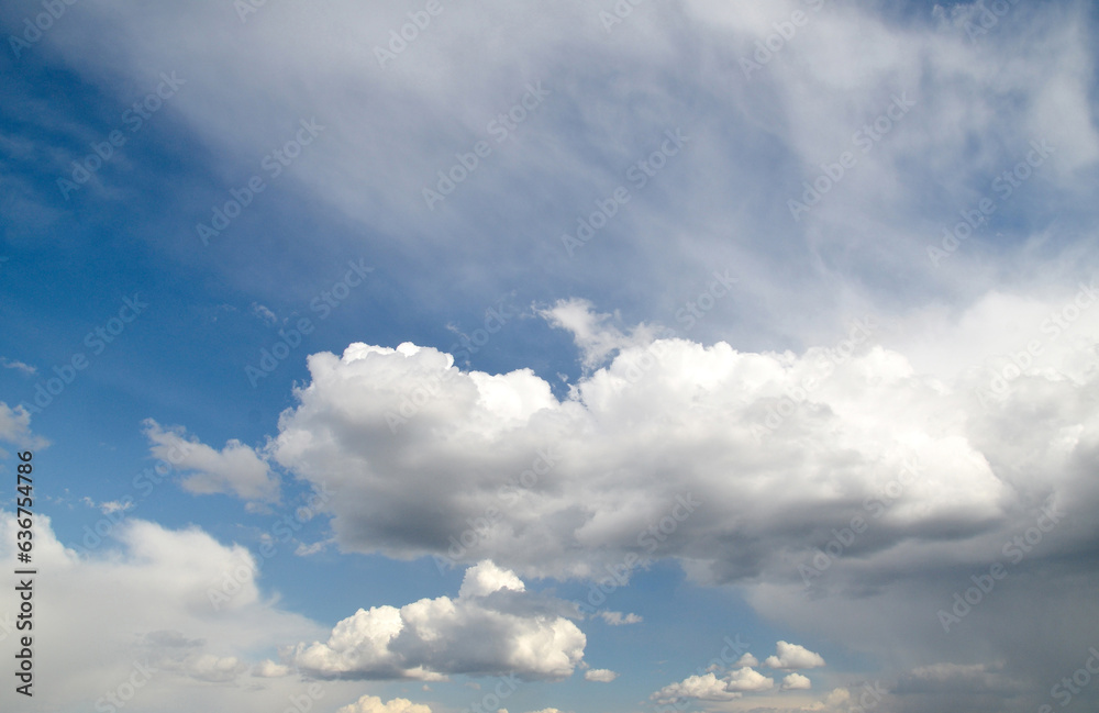 Obraz premium Natural sky with clouds