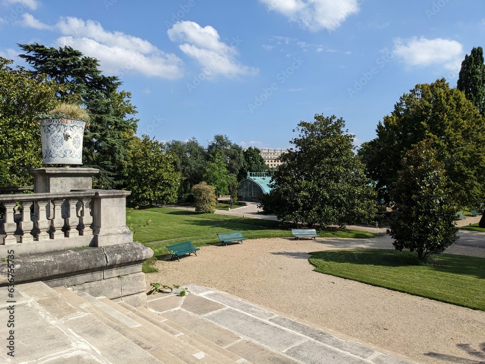 Jardin des Serres d’Auteuil in Paris, France - August 2023