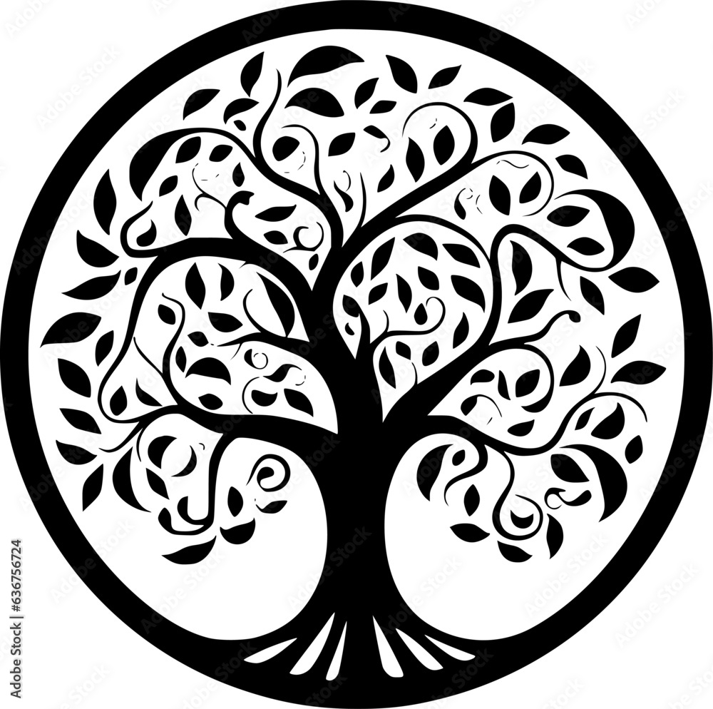 Tree - High Quality Vector Logo - Vector illustration ideal for T-shirt graphic Tree - High Quality Vector Logo - Vector illustration ideal for T-shirt graphic