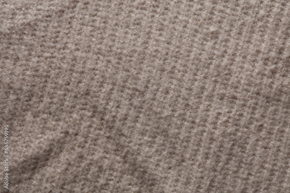 Beige Knitted hem fabric texture Beige Knitted hem fabric texture