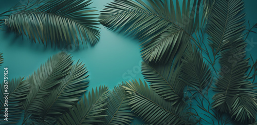 Nature s Holiday Magic Tropical Palm Tree Christmas Vector Illustration with Evergreen Splendor