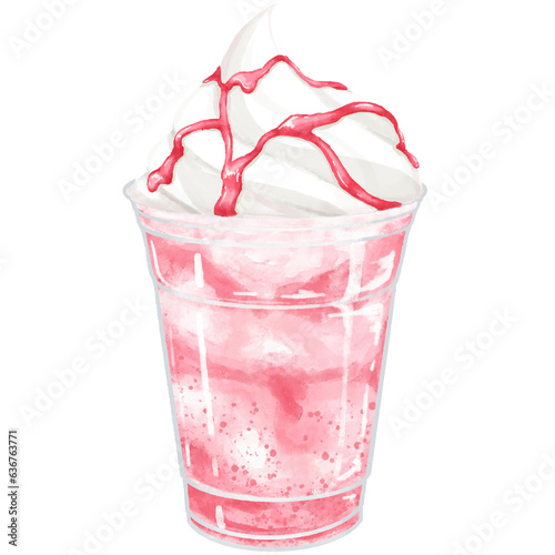  Pink Milk Frappe