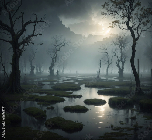Secrets of the Haunted Marshes © Alan