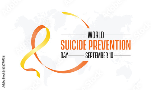 World Suicide Prevention Day Strengthens Global Efforts to Address Mental Health and Well-Being. Fostering Hope and Saving Lives vector illustration banner template.