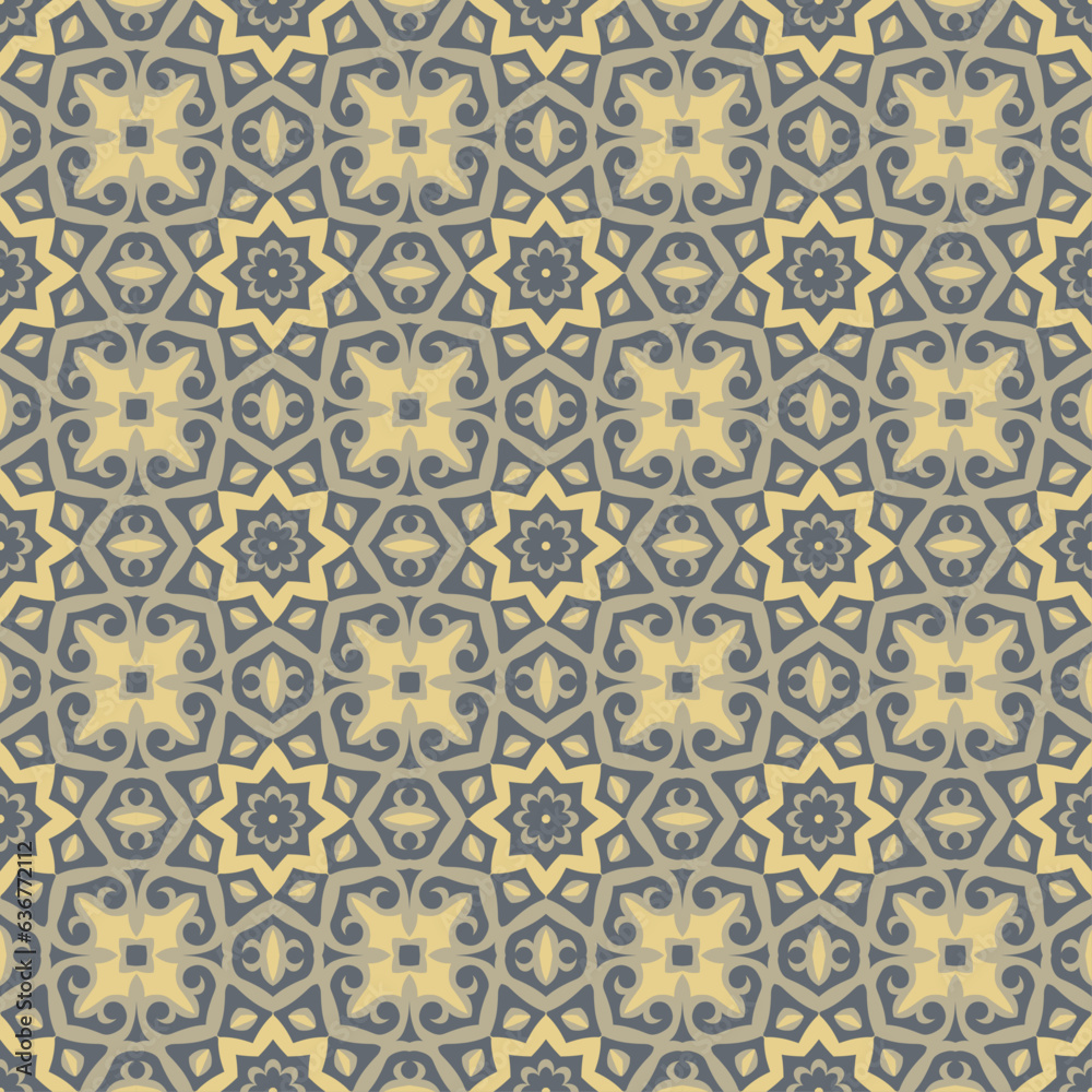 Seamless pattern with ethnic element. Kyrgyz and Kazakh ornaments. Texture designs can be used for backgrounds, motifs, textile, wallpapers, fabrics, gift wrapping, templates, carpet, tiles. Vector.