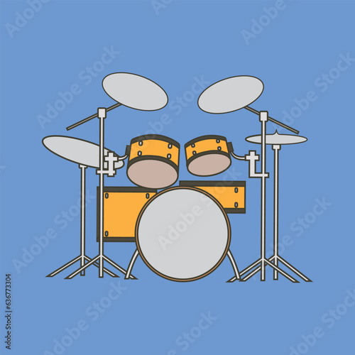 music instrument object vector