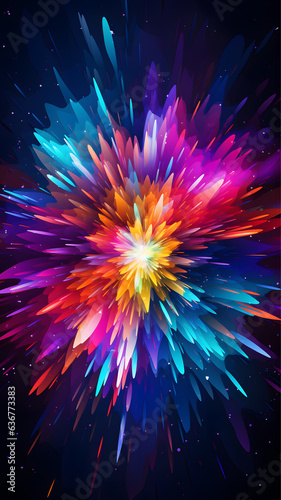 abstract background with lights background phone