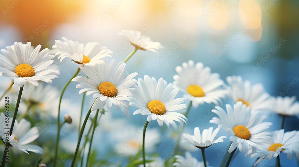 daisy on blurred background, pretty daisy daisy on blurred background, pretty daisy