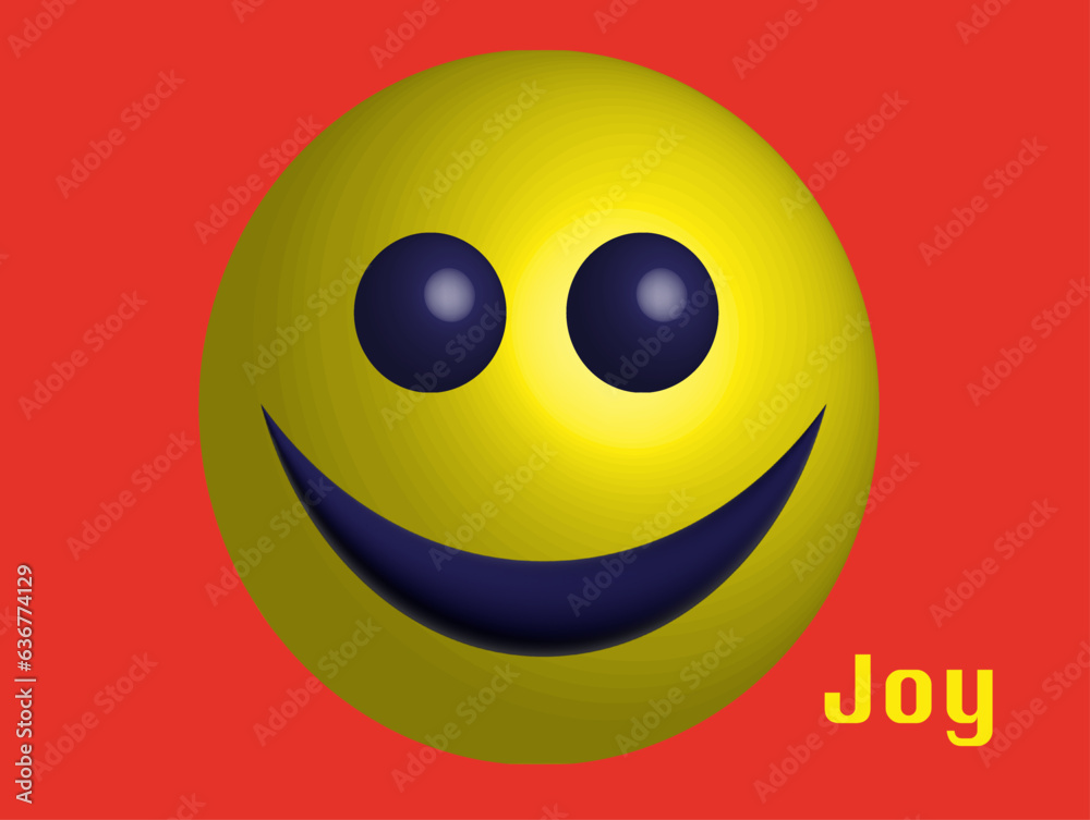 Fototapeta premium Joy, abstract illustration