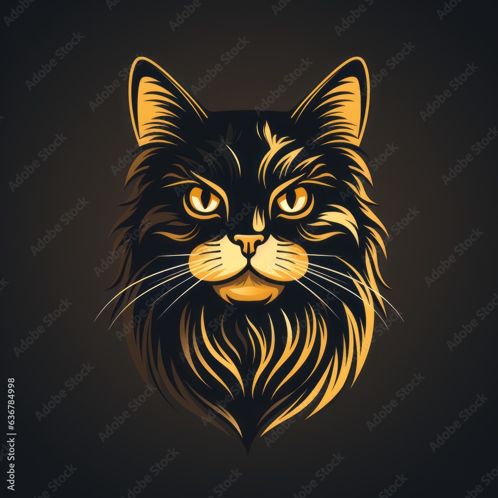 cat minimalistic avatar cat minimalistic avatar