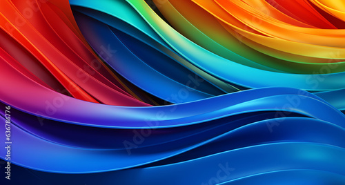 Background visual illustration of abstract materials, for design, colorful, Generated by AI