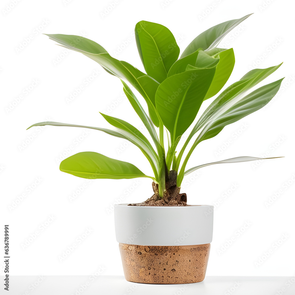 vase decoration plant planted in a pot on a white png background vase decoration plant planted in a pot on a white png background