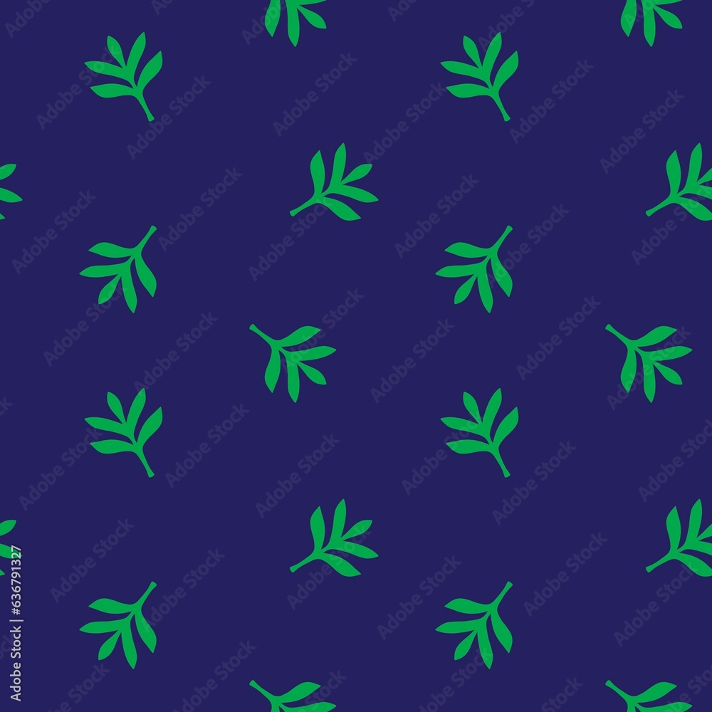Floral seamless leaves pattern for wrapping paper and fabrics and fashion textiles and kids clothes print Floral seamless leaves pattern for wrapping paper and fabrics and fashion textiles and kids clothes print