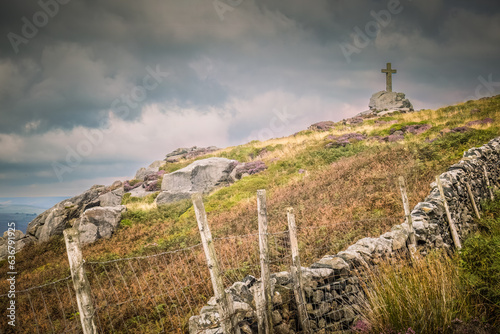 Hill walking on Cracoe Fell and Rylestone Fell photo