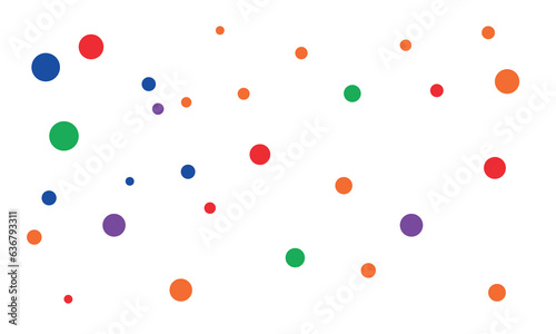 dot illustration, color dot vector, festival incredible polka dot vector design