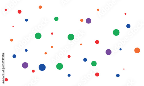 dot illustration, color dot vector, seamless dot texture background