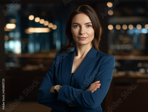 portrait of a strong businesswoman