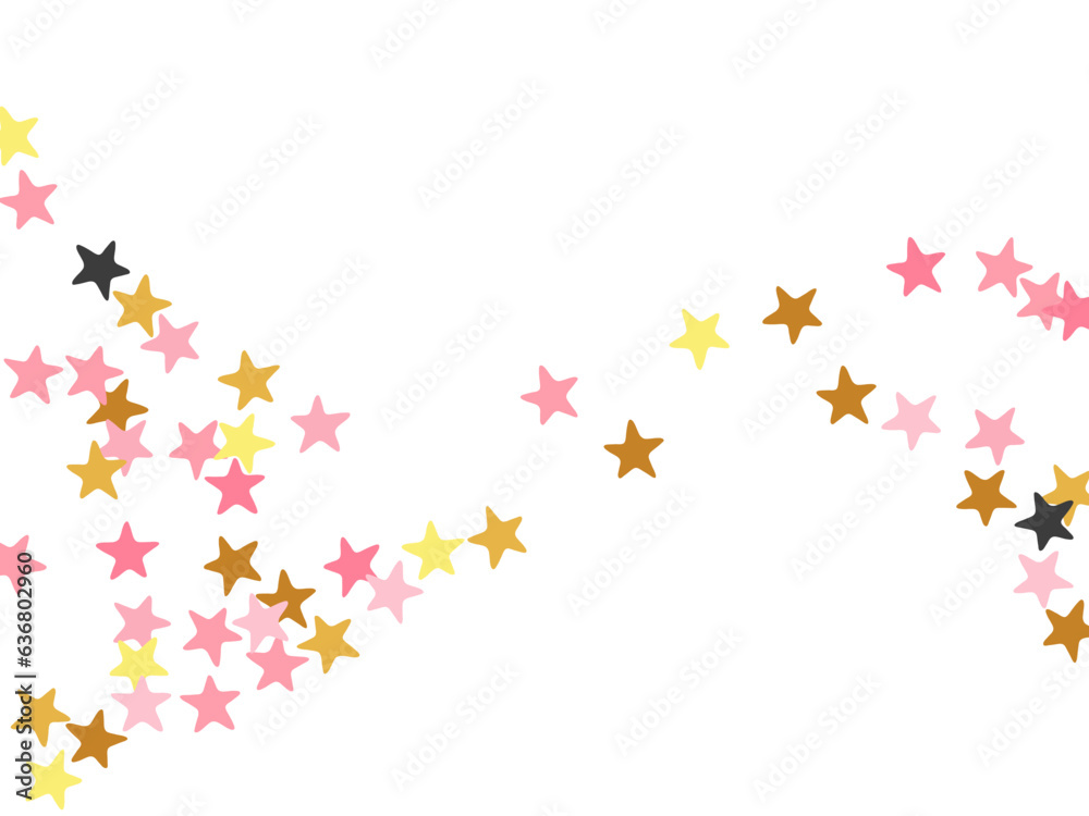 Fashionable black pink gold stardust scatter background. Little stardust spangles Christmas decoration particles. Dreams star dust illustration. Spangle confetti poster decor. Fashionable black pink gold stardust scatter background. Little stardust spangles Christmas decoration particles. Dreams star dust illustration. Spangle confetti poster decor.
