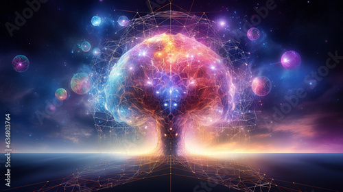 AI's Radical Brain Fusion: Dreamy Cybernetics Meets Zodiac Spirituality