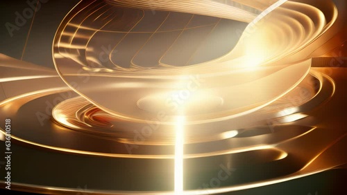 A twisting grid of rippling light that slowly alters and contorts the objects within it. Abstract motion animation