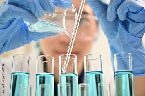 laboratory research technology plant medical science experiment chemistry green biotechnology tube scientist chemical test glass scientific leaf pharmacy cosmetic  hand lab biochemistry health photo