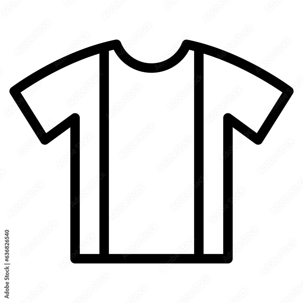 The Black Shirt Icon Symbol is Perfect as an Additional Element to your Design