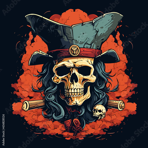 Vector skull