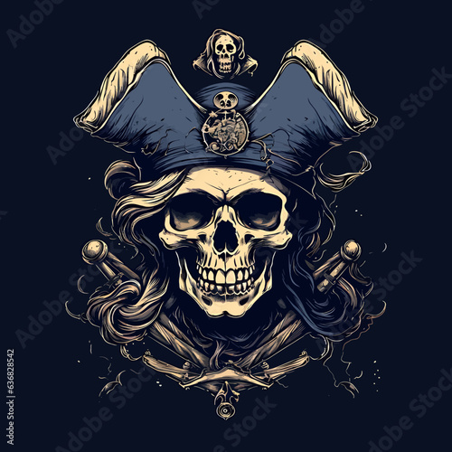 Vector skull