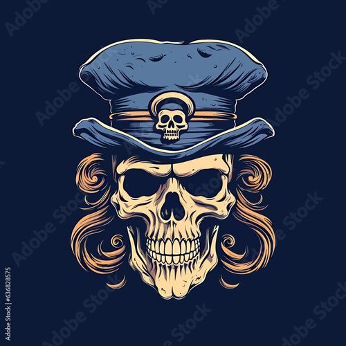 Vector skull