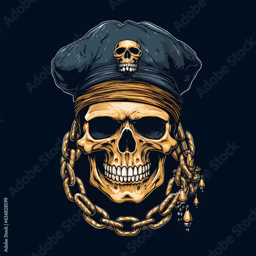 Vector skull