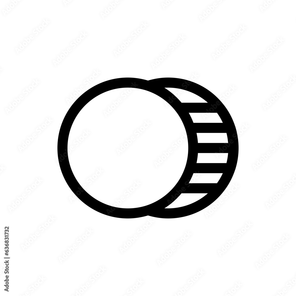 shadow line icon shadow line icon