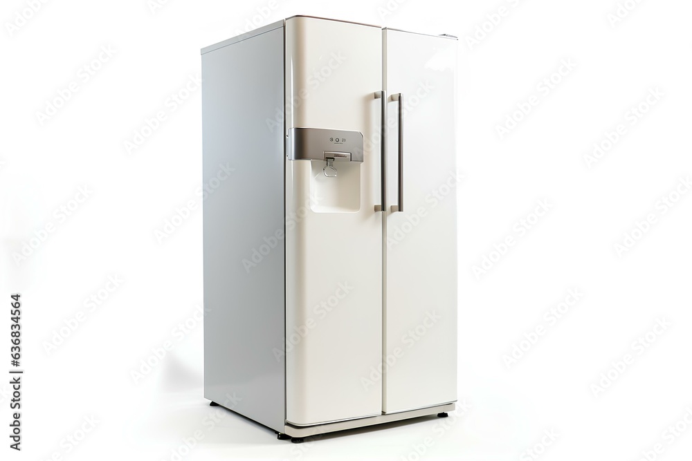 refrigerator isolated on white background made by midjeorney refrigerator isolated on white background made by midjeorney