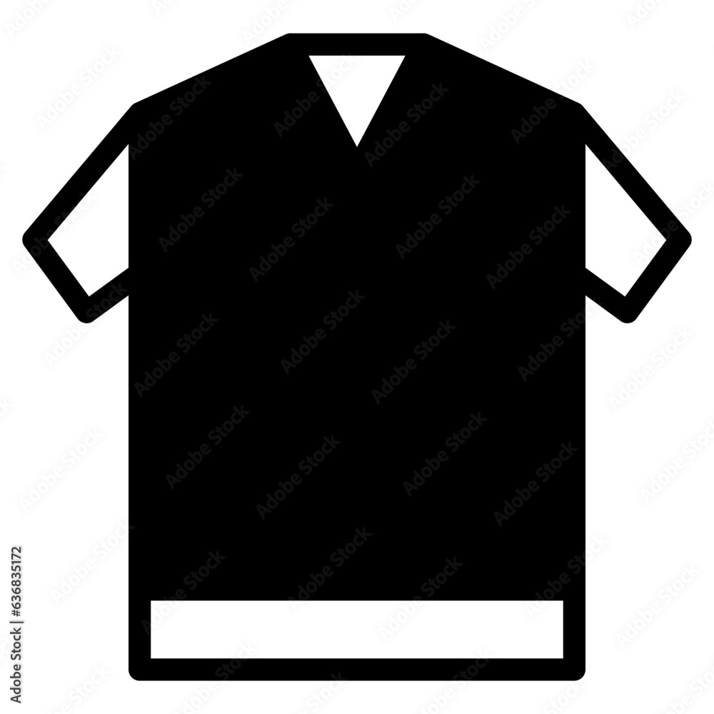 The Black Shirt Icon Symbol is Perfect as an Additional Element to your Design The Black Shirt Icon Symbol is Perfect as an Additional Element to your Design