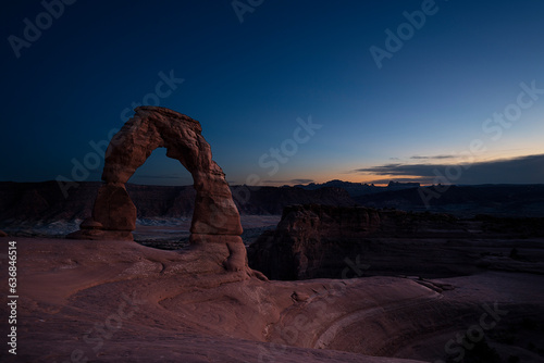 Delicate Arch Late Dusk