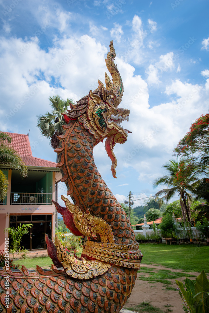 Fototapeta premium Visit beautiful temples in Northern Thailand.