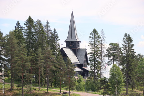Photography Holmenkollen Chapel, Oslo, Norway.