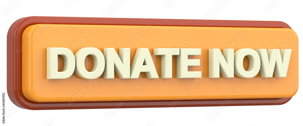 Donate now button. 3D illustration. Donate now button. 3D illustration.