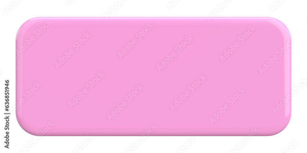 3D button. Empty button. 3D illustration. 3D button. Empty button. 3D illustration.