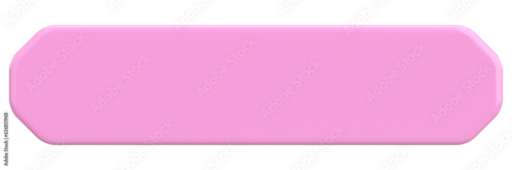 3D button. Empty button. 3D illustration. 3D button. Empty button. 3D illustration.