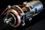 starter motor for a car. Generative AI