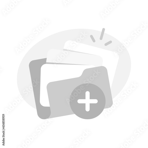 Drag and drop. Add data, document, or file concept illustration flat design vector eps10. modern graphic element for landing page, empty state ui, infographic, icon