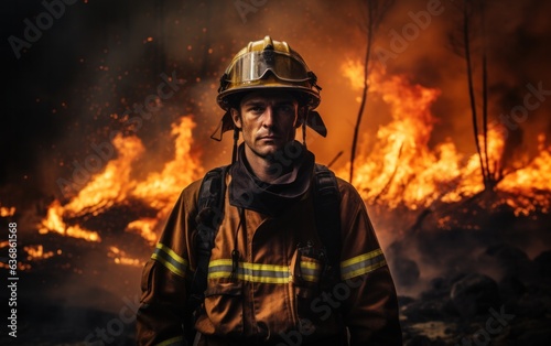 Fight for Safety: Firefighter at the Fire Center.