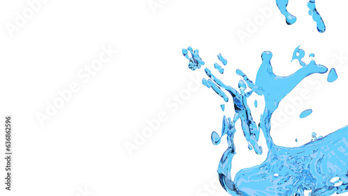 The water splash png image