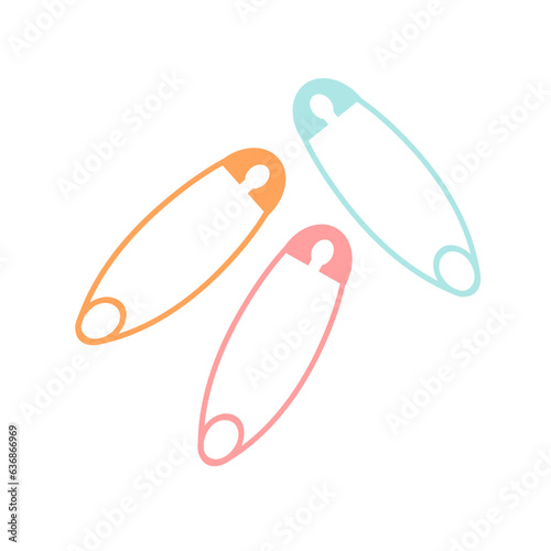 Sewing Kit Element Illustration. Sewing Element Design Isolated In White Background. Sewing Equipment, Sewing Tools Sign And Symbol