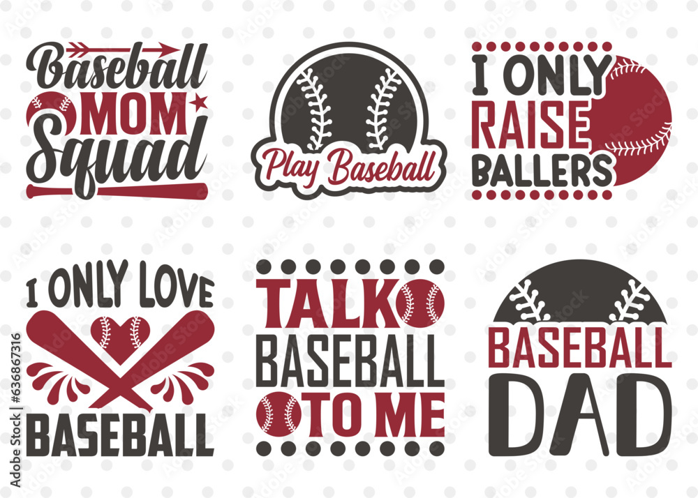 Baseball SVG Bundle, Baseball Svg, Baseball Player Svg, Sports Svg, Baseball Quotes, Baseball Cutting File