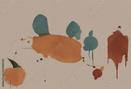 hand drawn illustration of an background